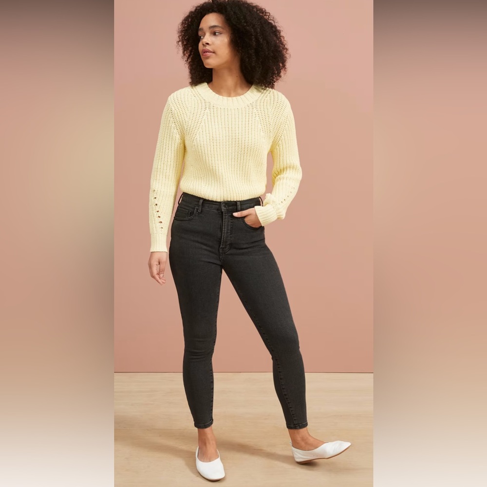 Everlane high rise skinny Jean